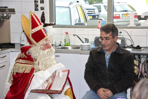 Sinterklaas komt ook in Andelst